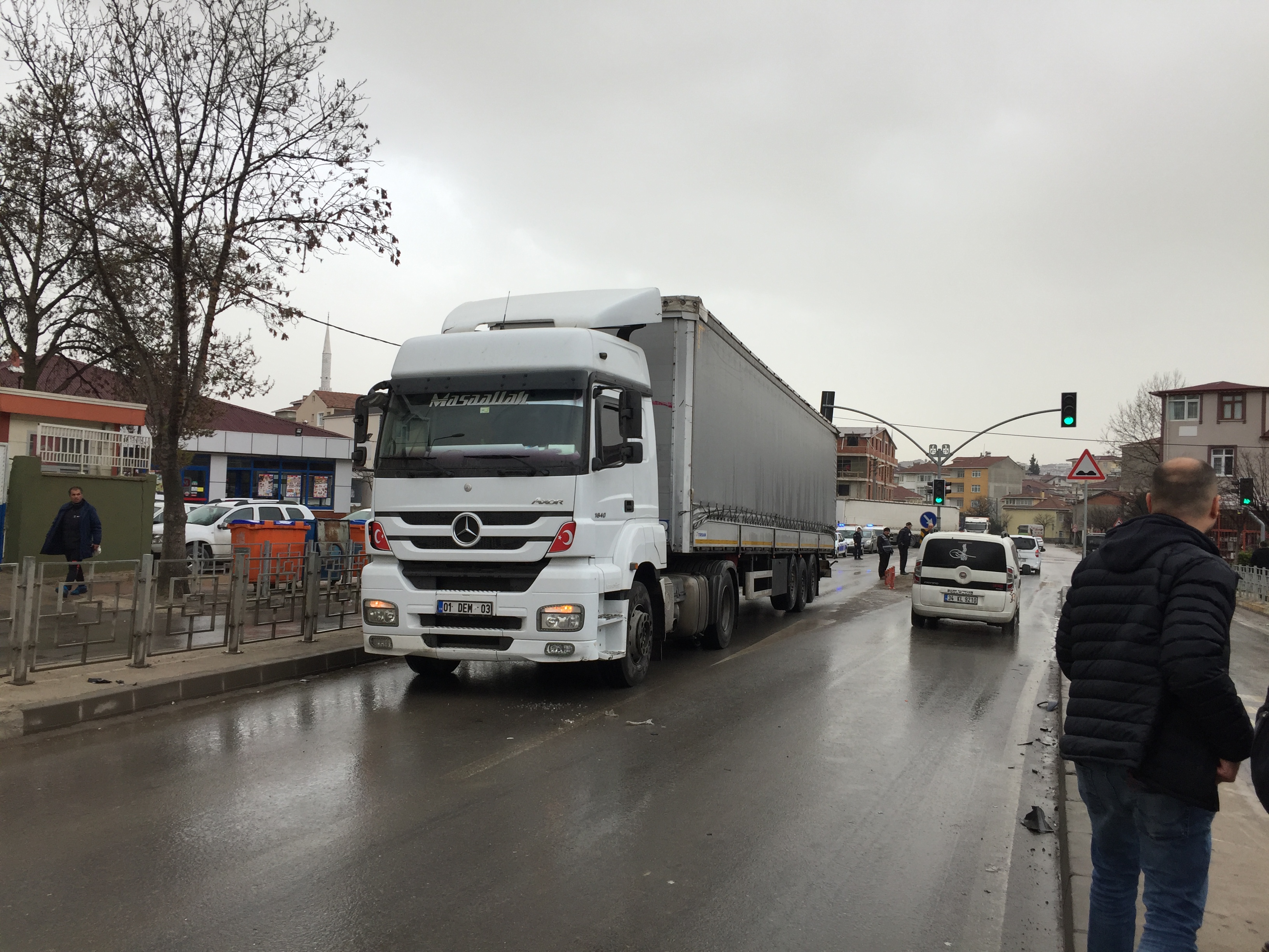 Darıca’da trafik kazası