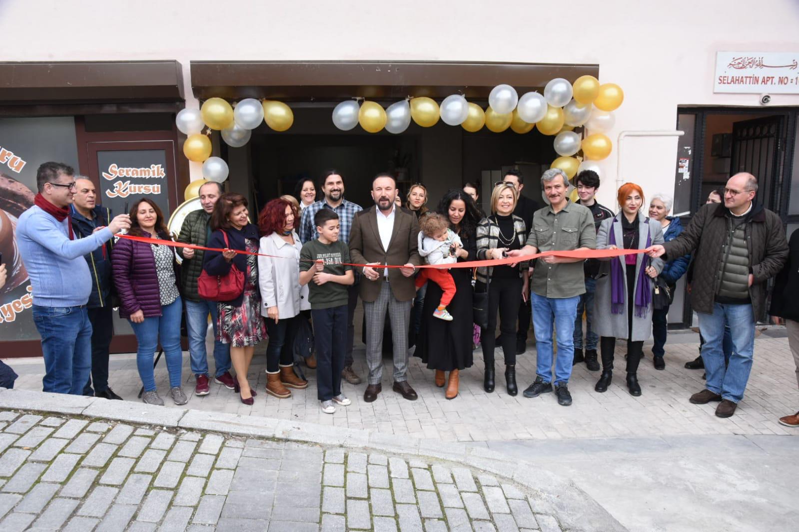 “Tarih Koridoru”nda seramik atölyesi açılışı