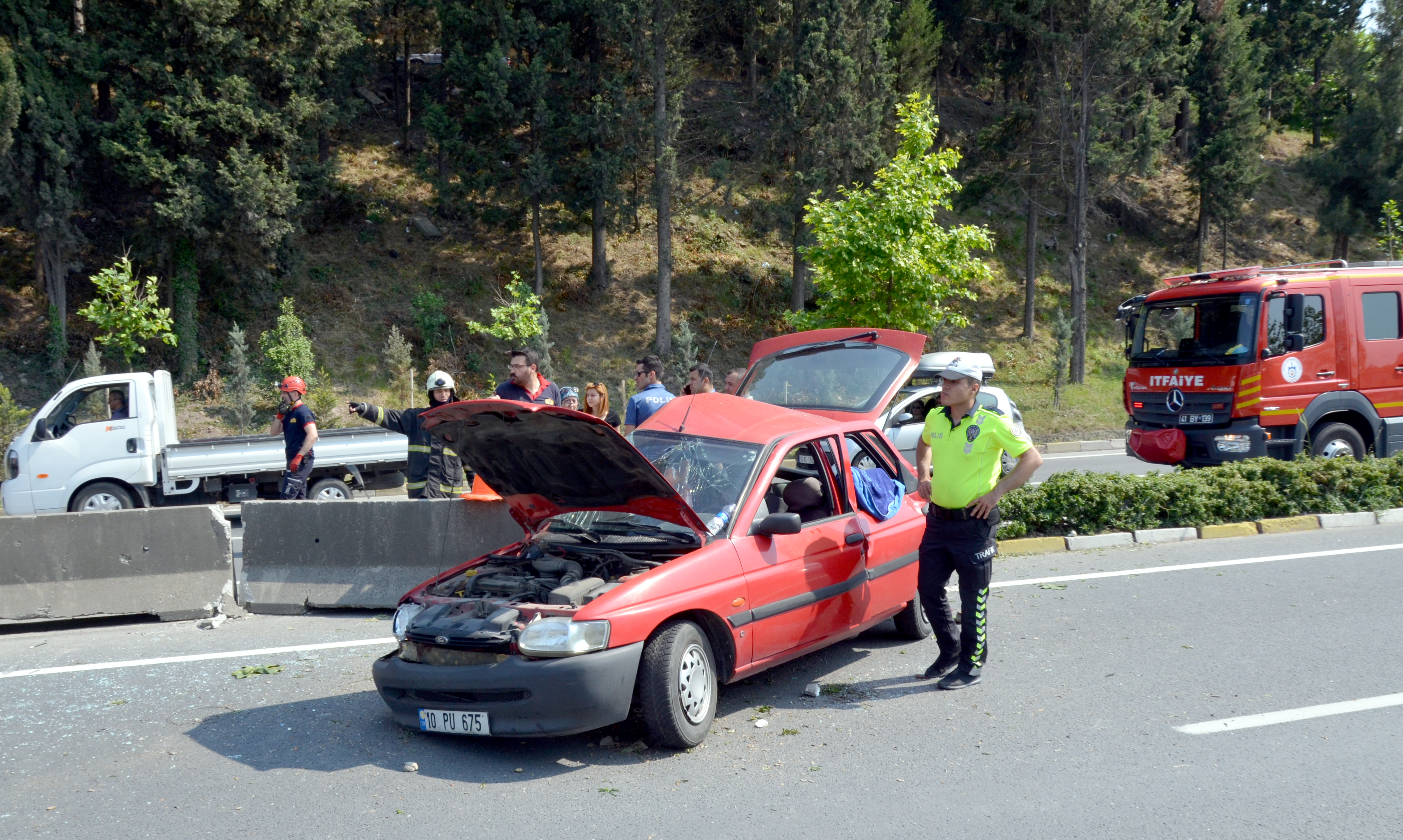 Karamürsel’de trafik kazası: 1 yaralı