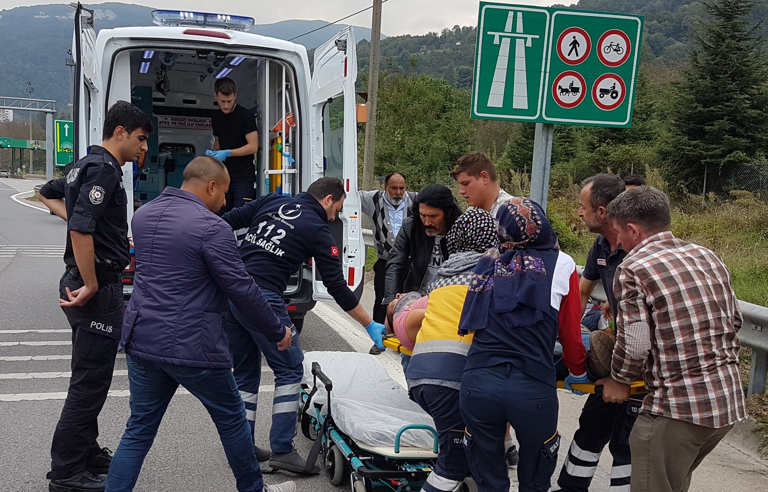 Sapanca’da trafik kazası: 5 yaralı