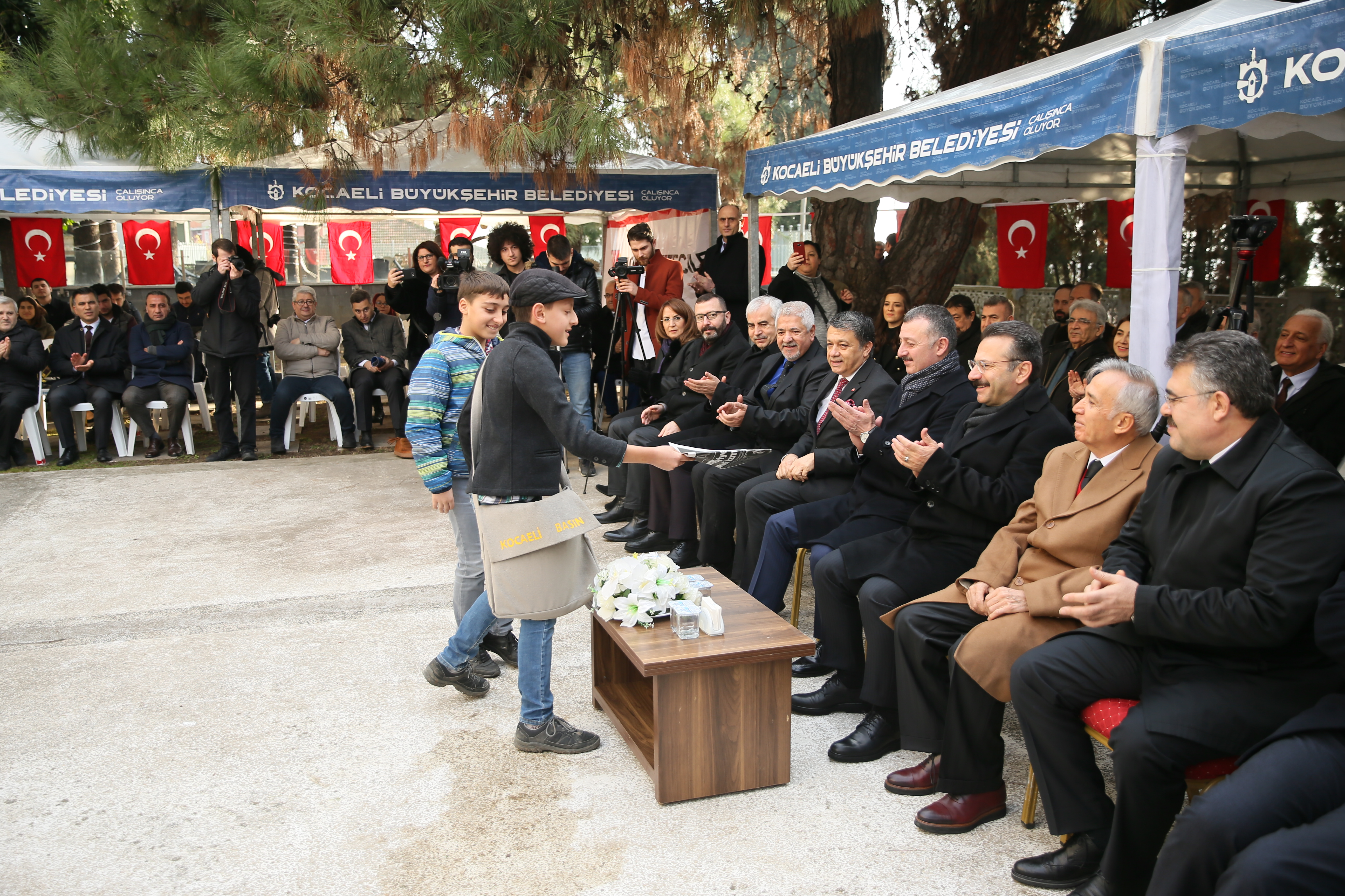 Atatürk’ün ilk basın toplantısının 97. yıl dönümü Kocaeli’de kutlandı