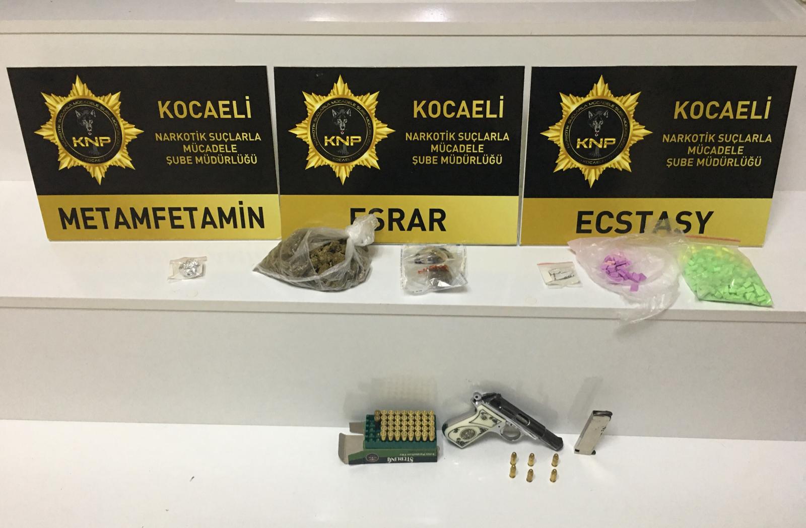 Kocaeli’de uyuşturucu operasyonunda 7 kişi yakalandı