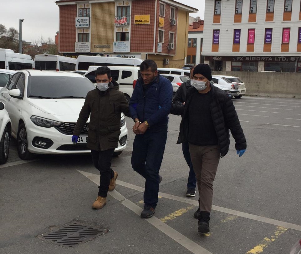 Gebze’de bir kadının çantasını gasbeden zanlı tutuklandı