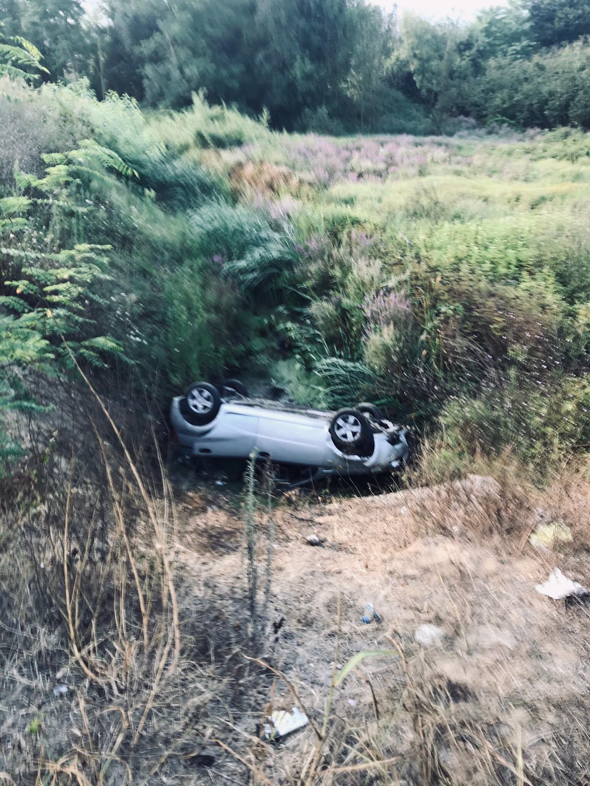 Sakarya’da trafik kazası: 2 yaralı