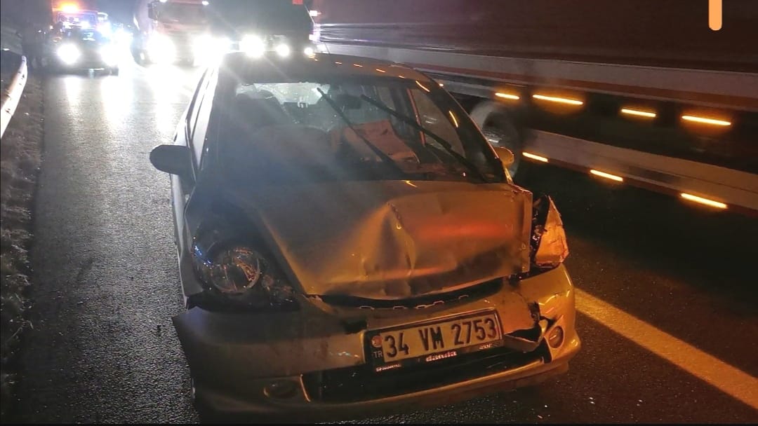 Kocaeli’de cip ile otomobilin çarpıştığı kazada 1 kişi yaralandı