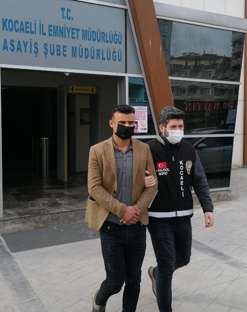 Kocaeli’de telefon dolandırıcılığı iddiasıyla yakalanan şüpheli tutuklandı