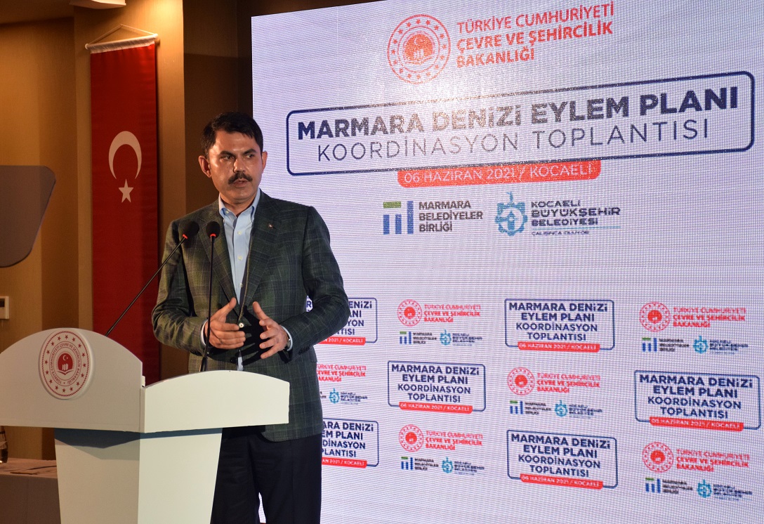 Çevre ve Şehircilik Bakanı Murat Kurum “Marmara Denizi Eylem Planı'”nı açıkladı