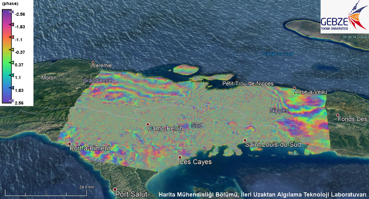 Haiti depreminin etkisi Gebze Teknik Üniversitesince haritalandırıldı: