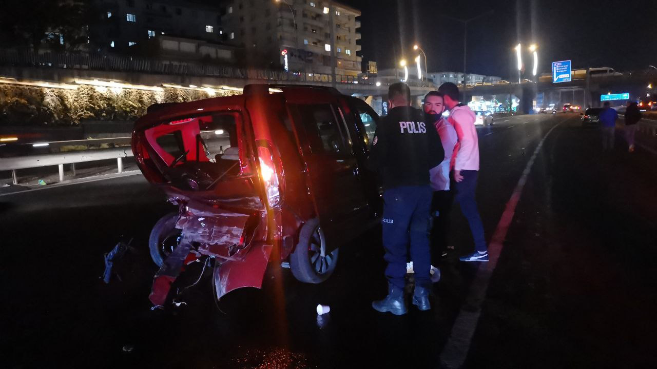 Gebze’deki zincirleme trafik kazasında 7 kişi yaralandı