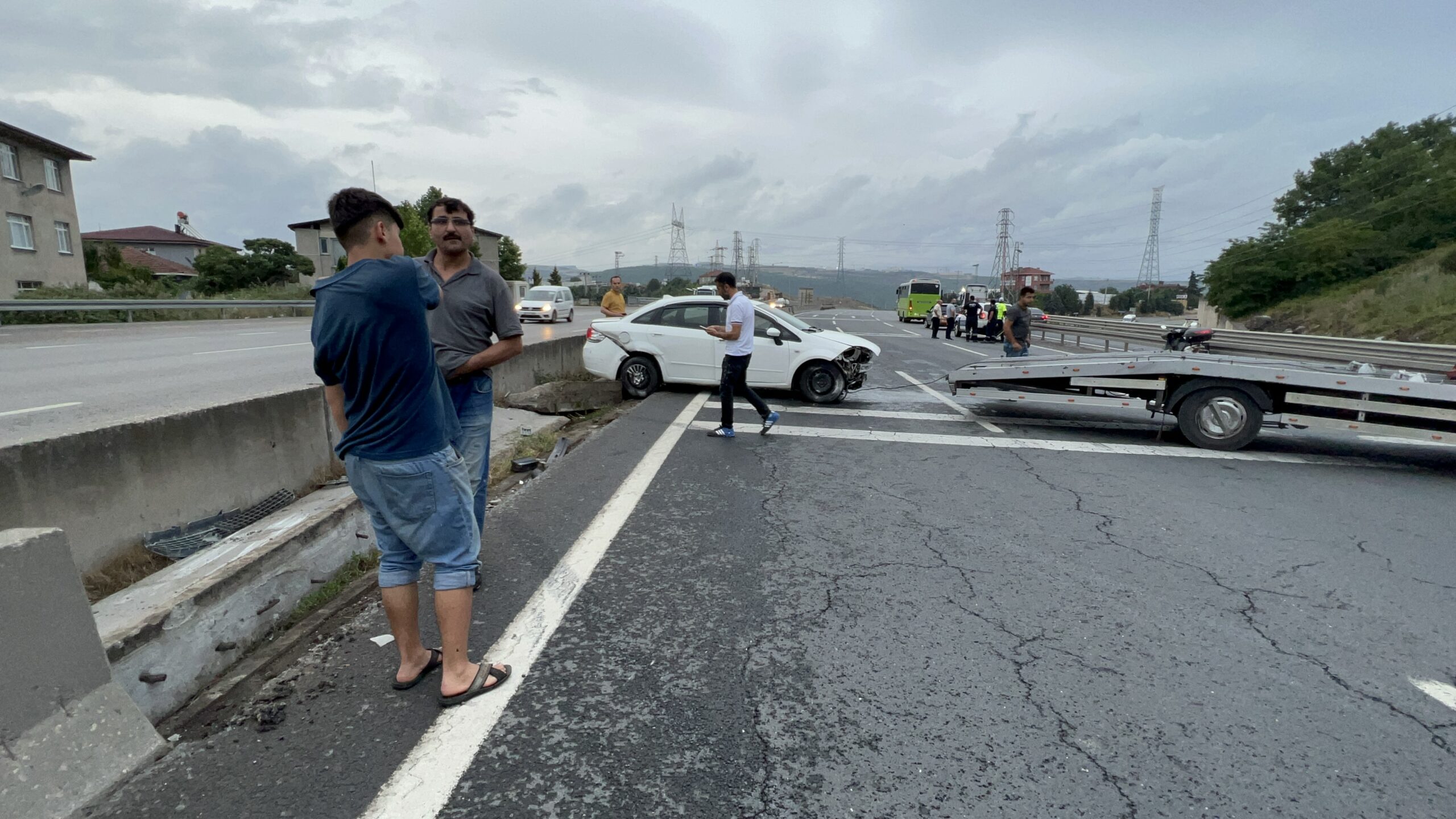 Kocaeli’de trafik kazasında 1 kişi yaralandı