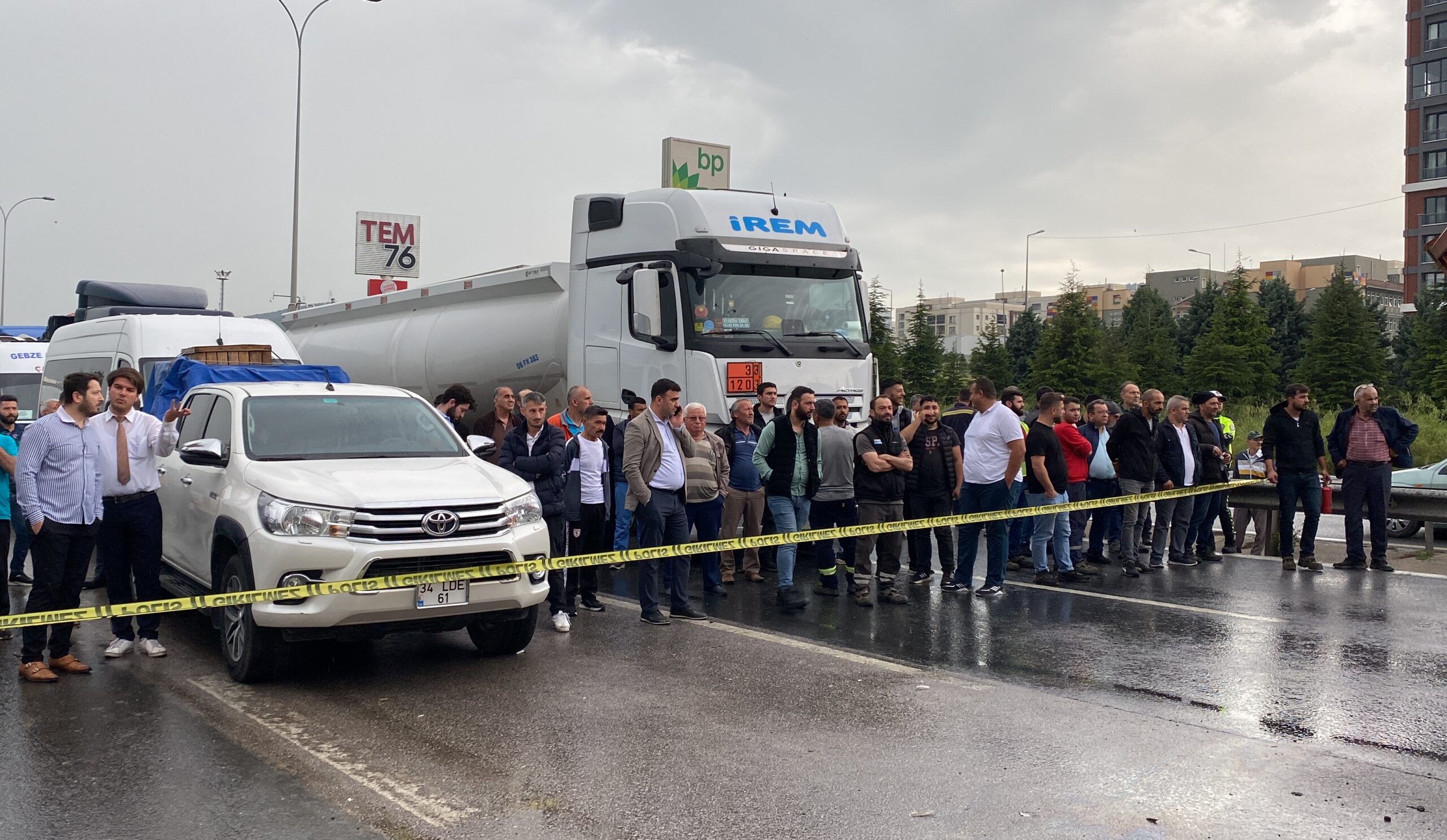 Anadolu Otoyolu’nun Kocaeli kesiminde trafik kazası ulaşımı aksattı