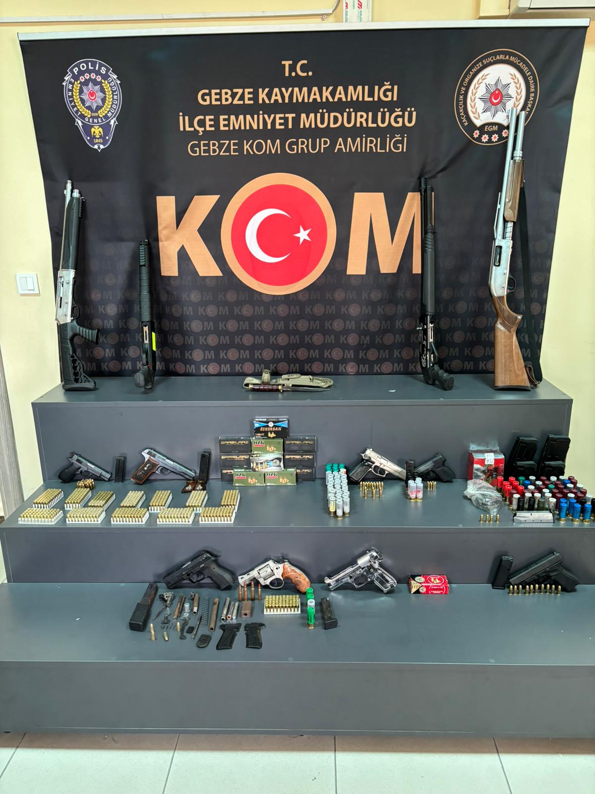 Kocaeli merkezli silah kaçakçılığı operasyonunda 23 şüpheli yakalandı