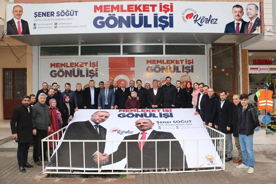 Yaman ve Söğüt esnafla kucaklaştı