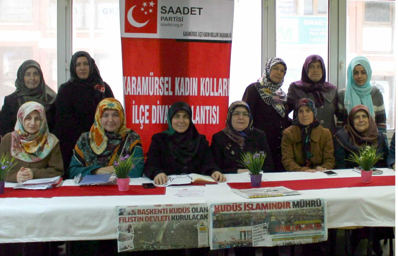 Saadet Partisi İlçe Kadın Kolları Karamürsel’de toplandı