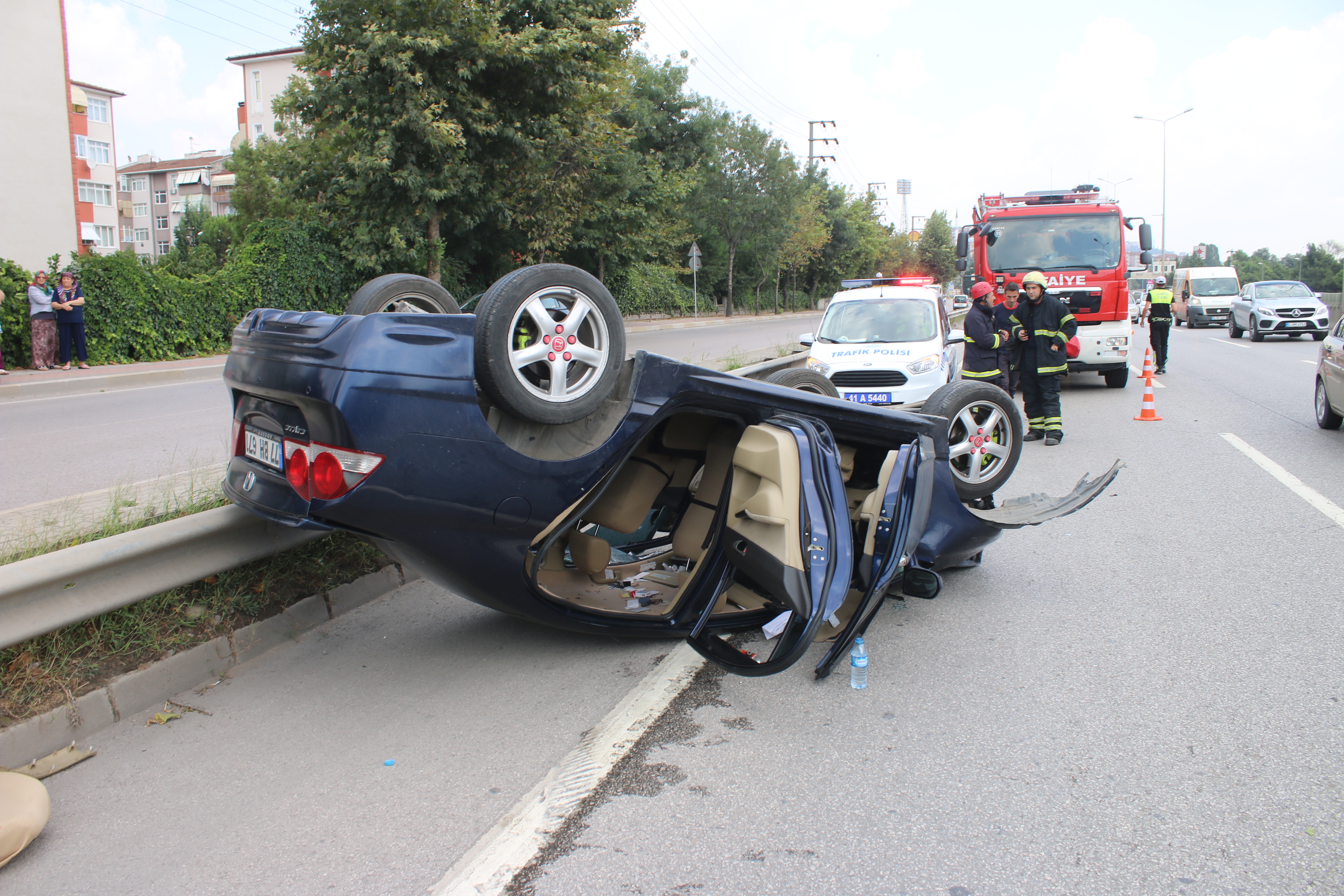 Kocaeli’de trafik kazası: 4 yaralı