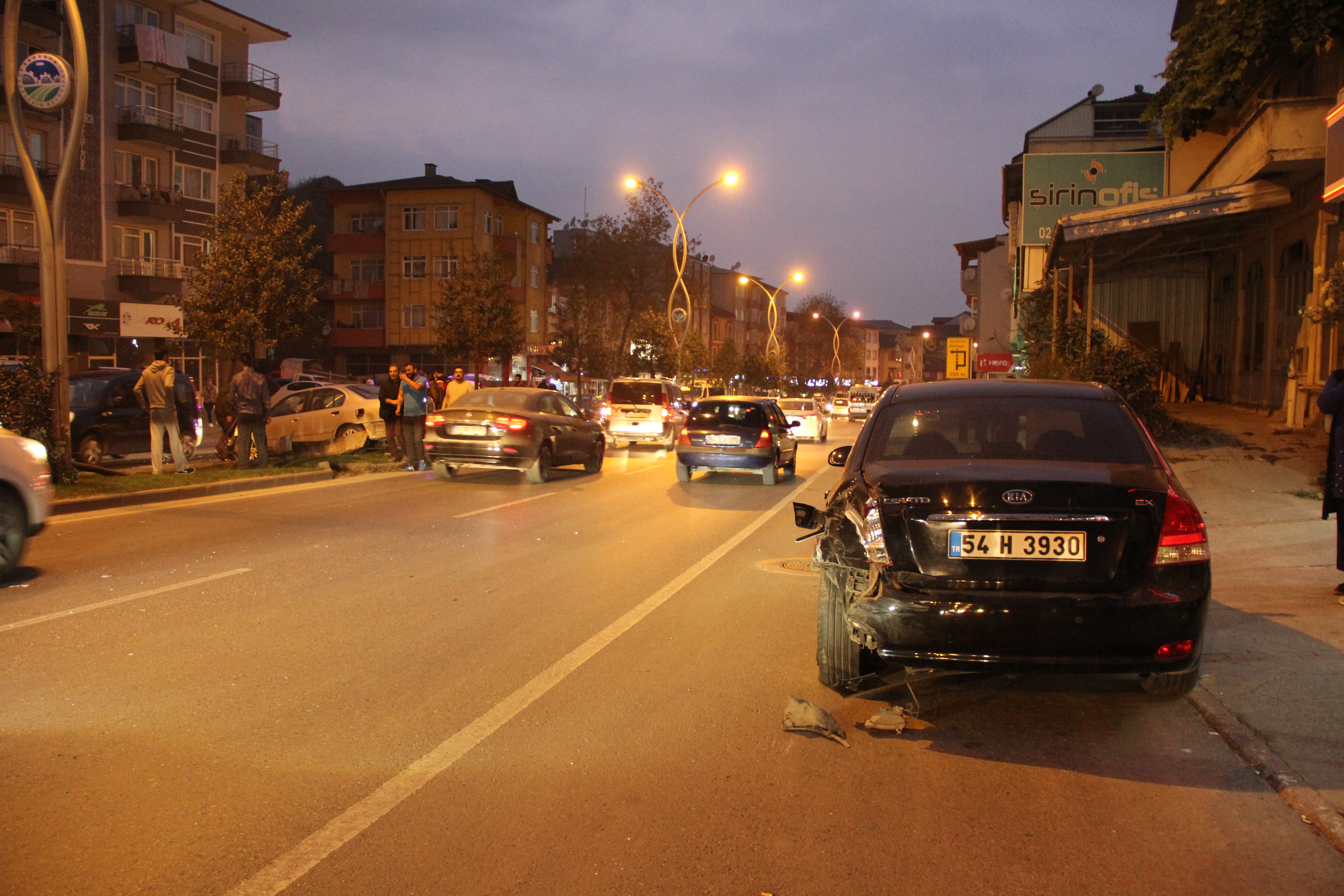 Sakarya’da trafik kazası: 7 yaralı