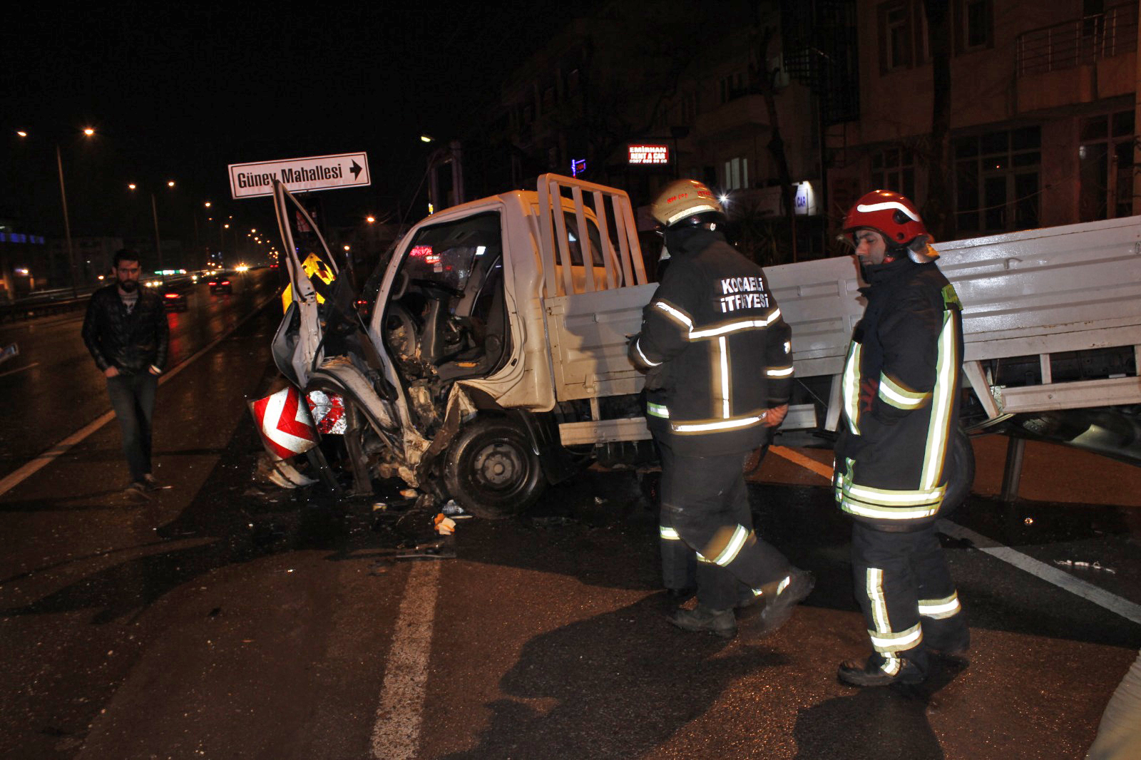 Kocaeli’de trafik kazası: 1 yaralı