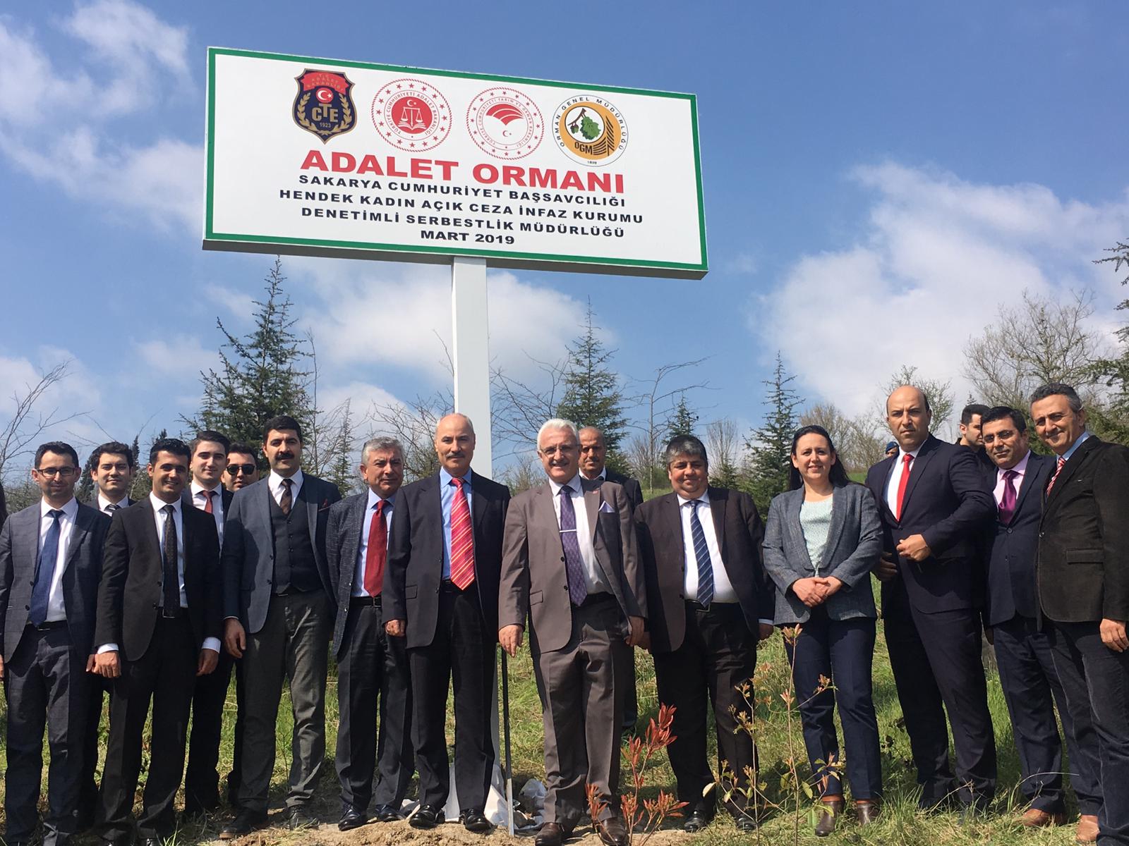 Sakarya’da “Adalet Ormanı” oluşturuldu