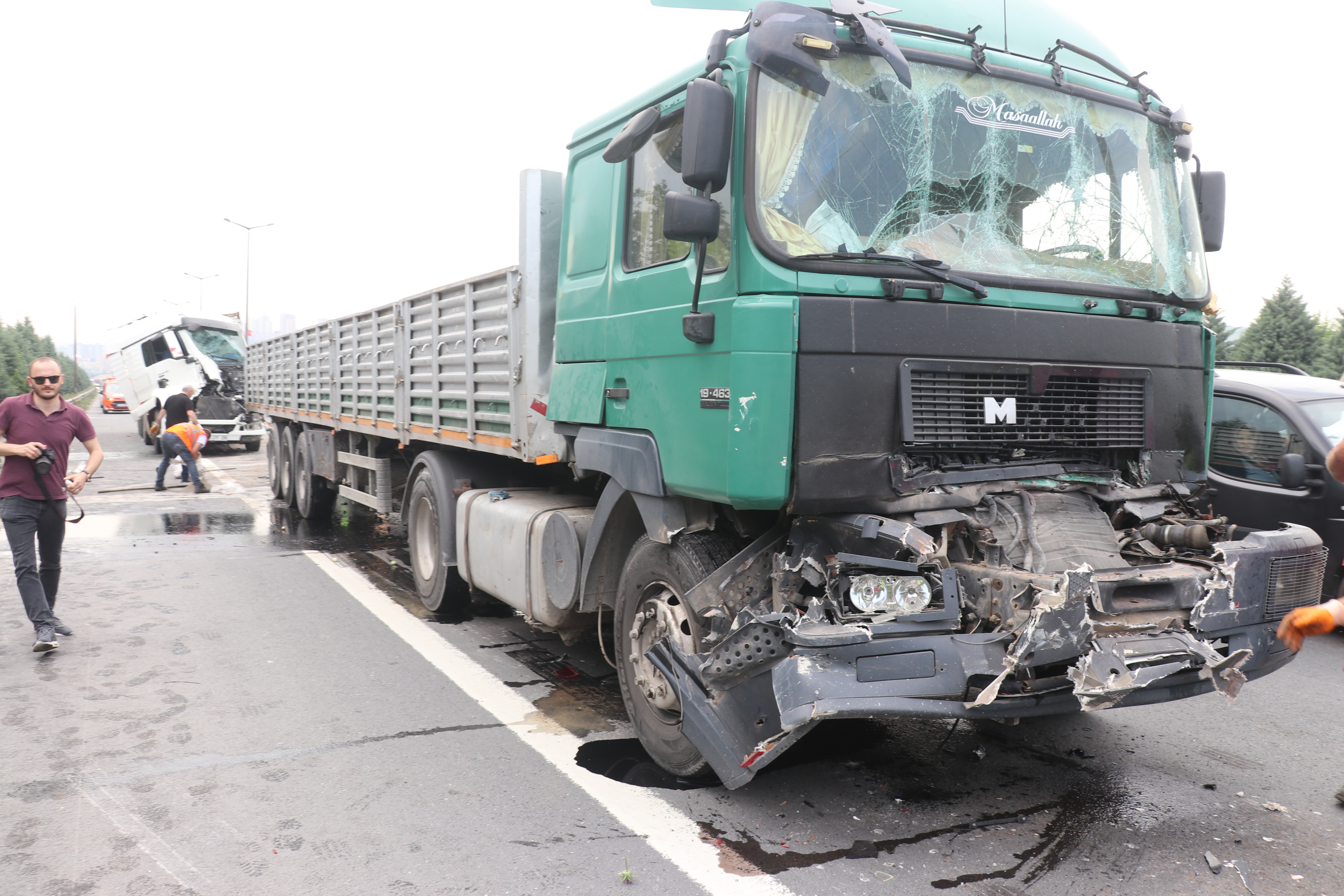 Kocaeli’de zincirleme trafik kazası