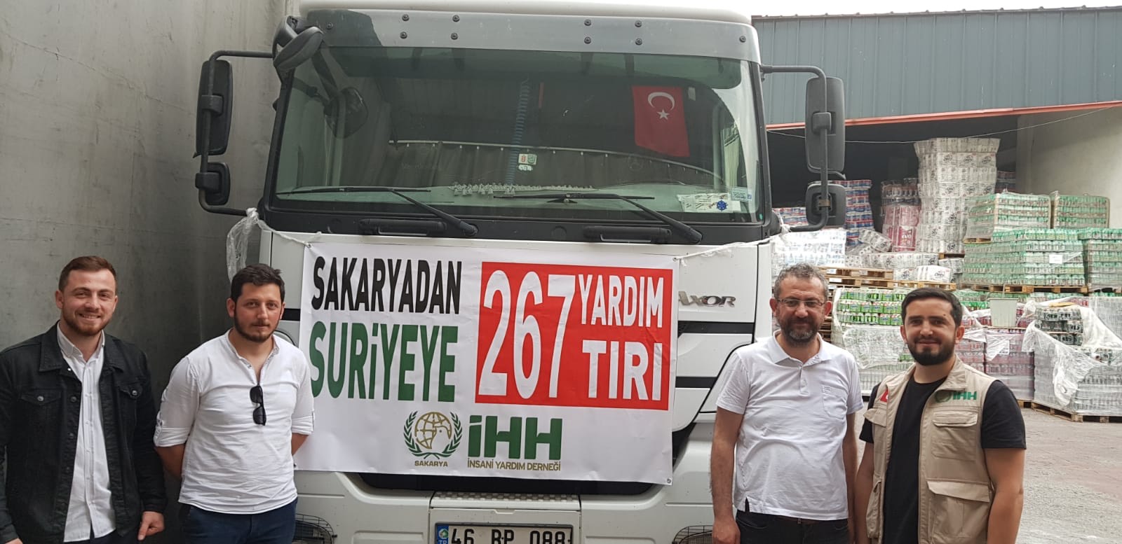 Sakarya’dan Suriye’ye insani yardım