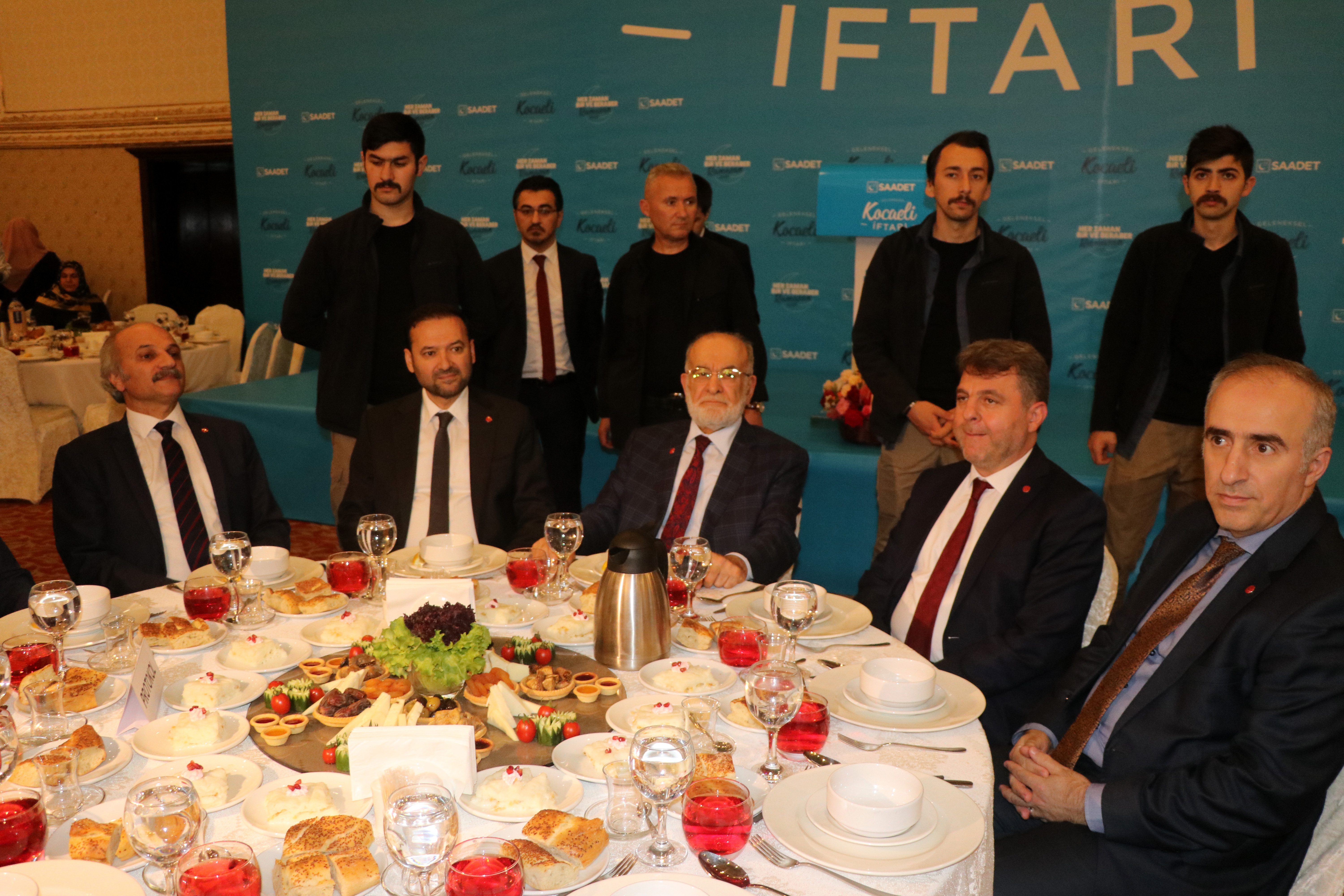 Saadet Partisi Kocaeli İl Başkanlığı iftarı