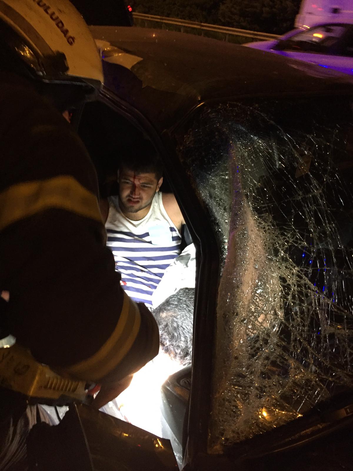 Anadolu Otoyolu’nda trafik kazası: 1 yaralı