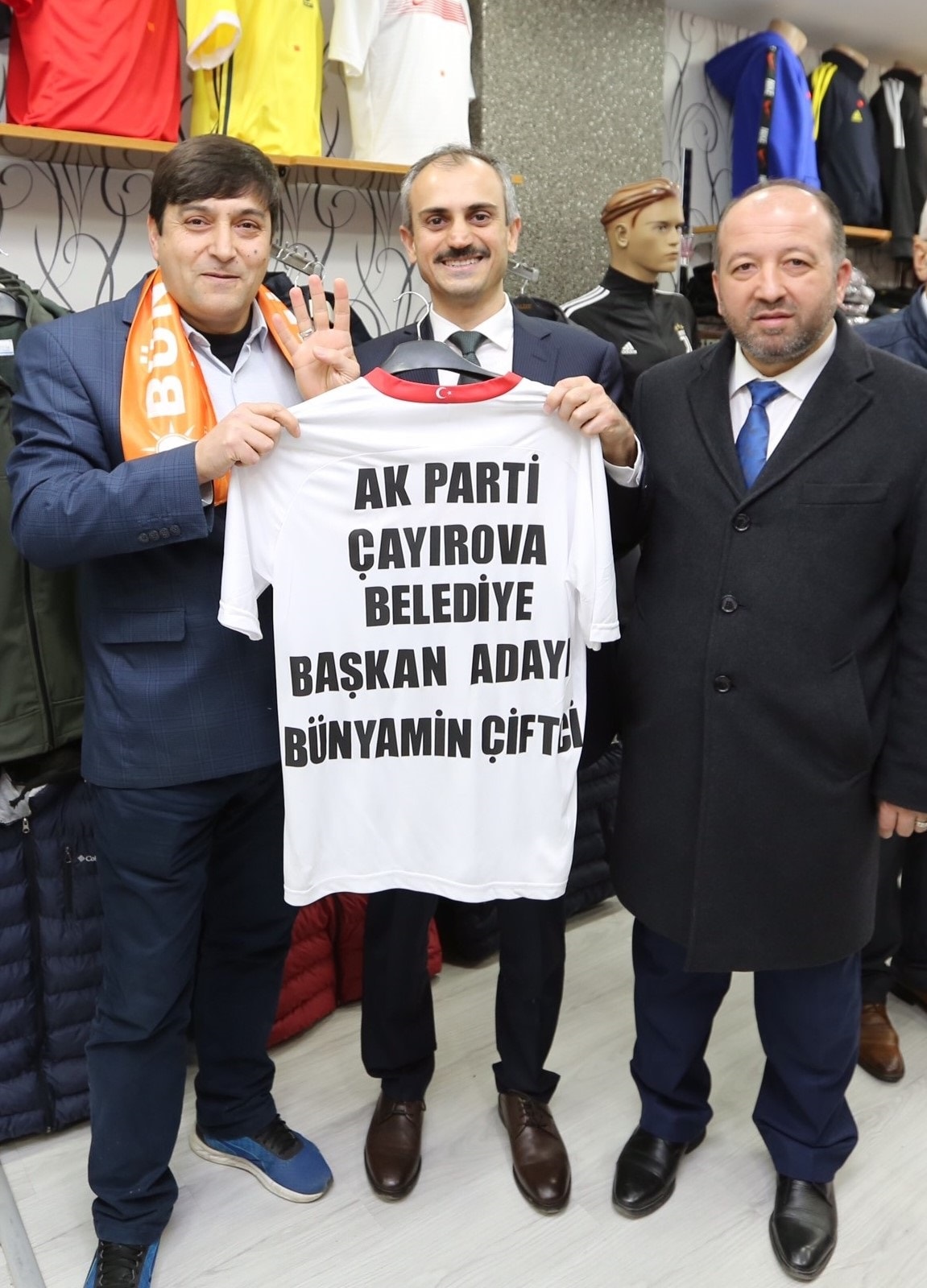 Çiftçi’ye ‘ittifak’ forması