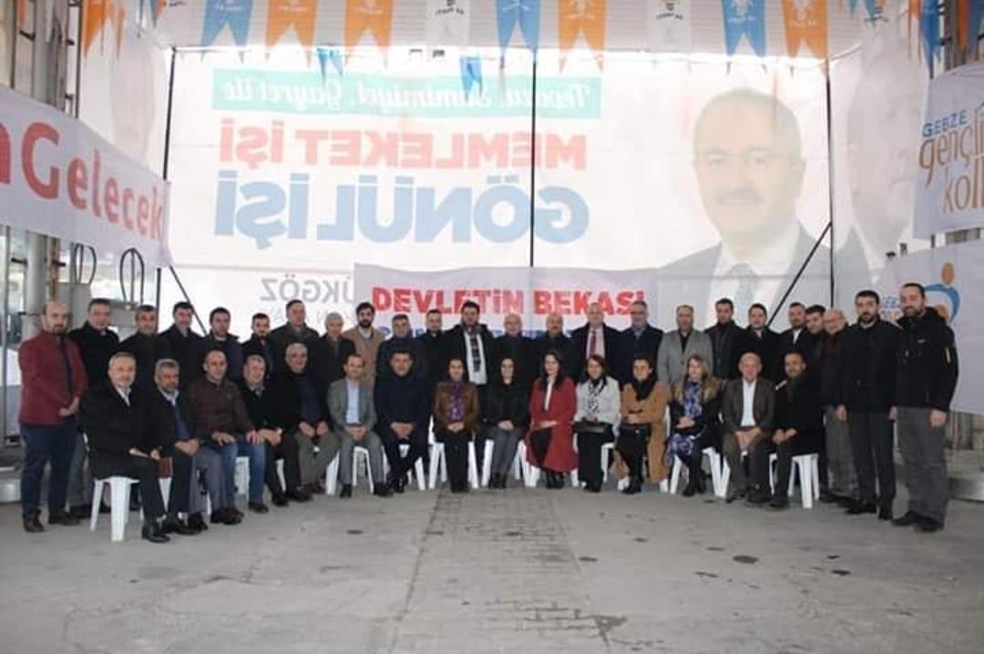 MHP Gebze Ak parti Skm’yi ziyaret etti